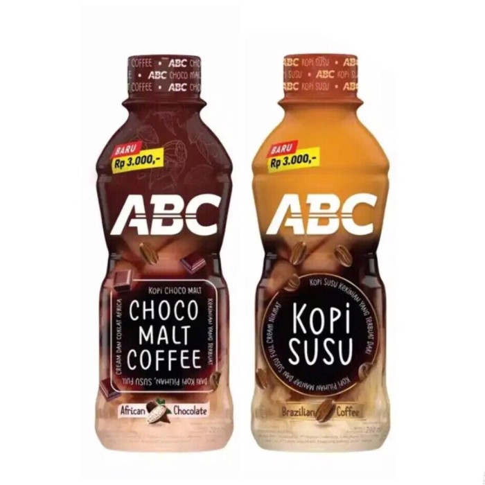 ABC BOTOL KOPI SUSU 200 ML