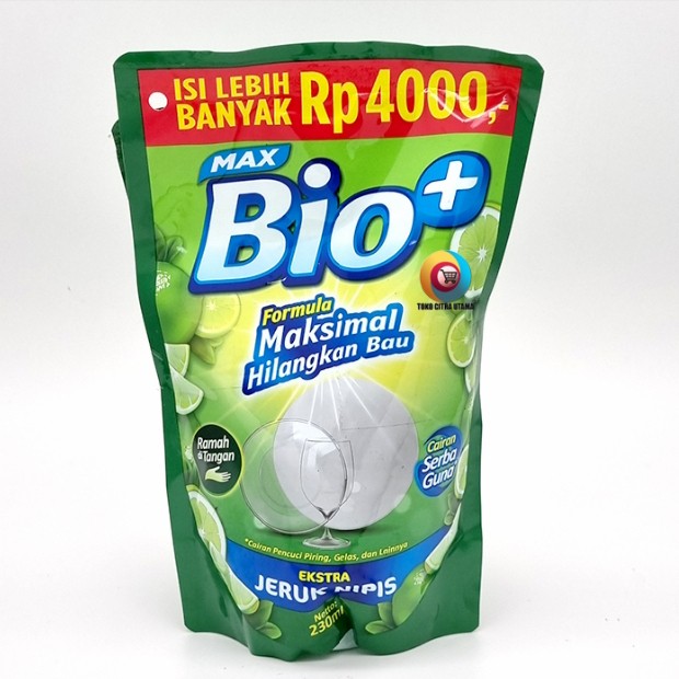 BIO PLUS PENCUCI PIRING 230ML