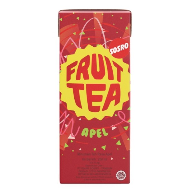FRUIT TEA APEL 250 ML