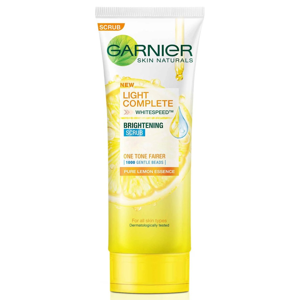 GARNIER LIGHT COMP WHT SPEED SCRUB 100 ML