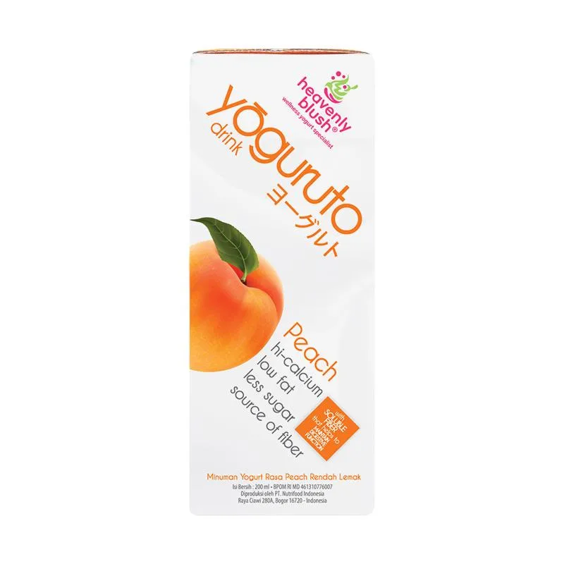 HEAVENLY BLUSH YOGURUTO PEACH 200ML