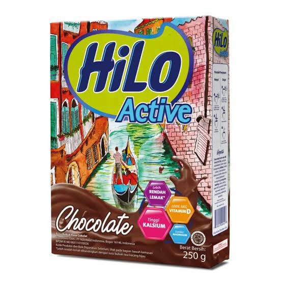 HILO ACTIVE COKLAT 250G