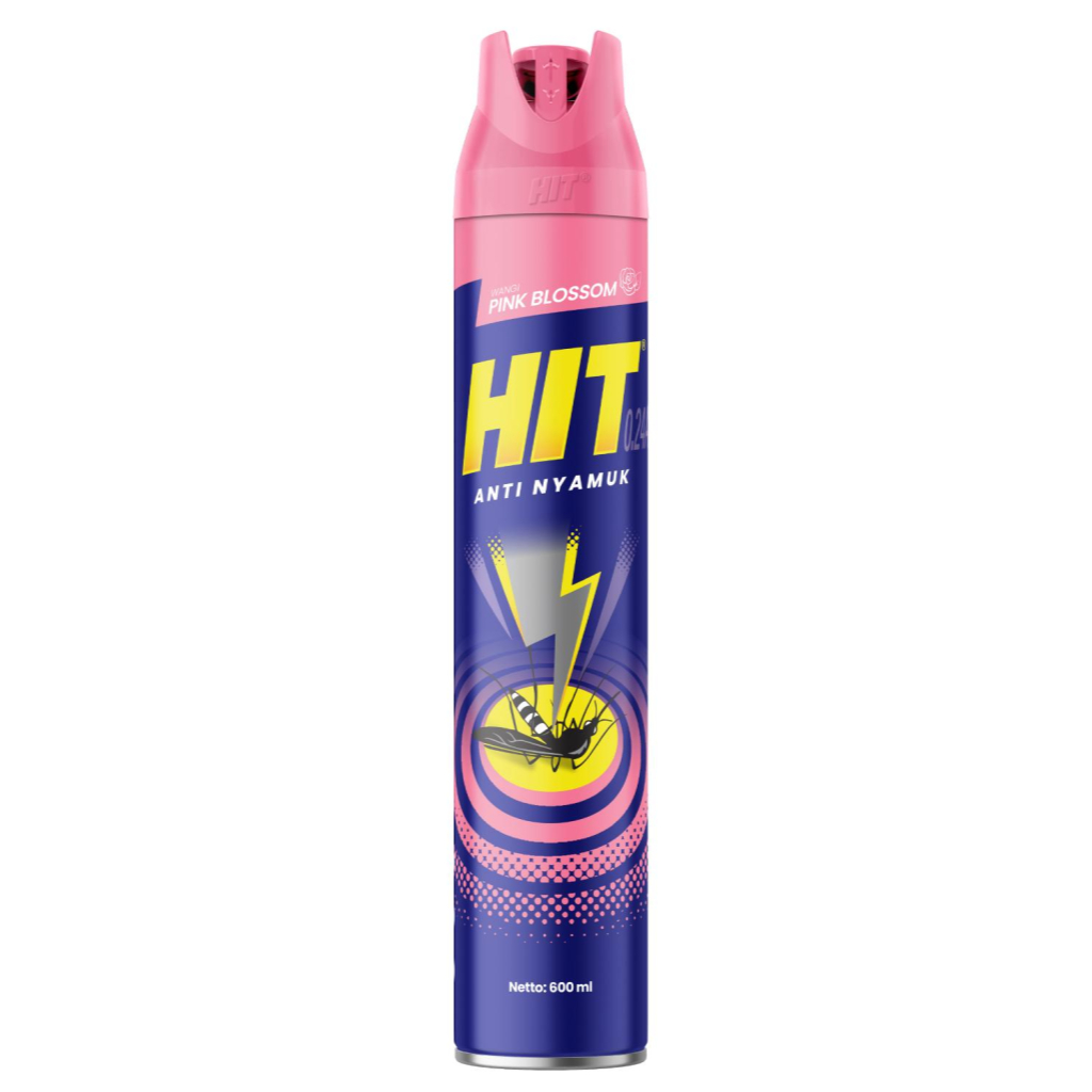 HIT AEROSOL PINK BLOSSOM 600ML