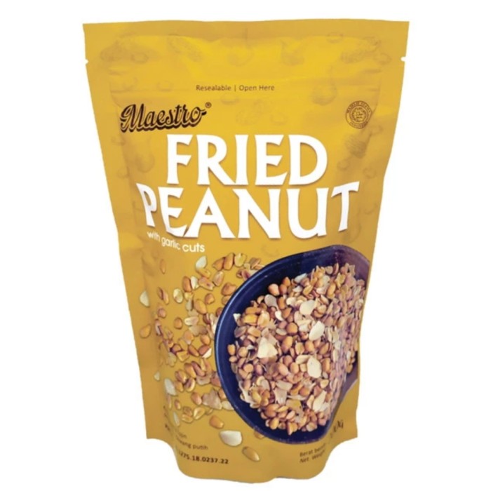 INDOSNACK MSTRO PEANUT GARLIC 200GR