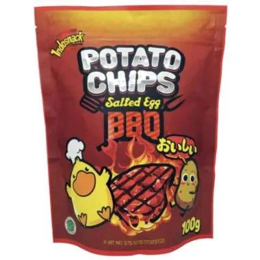 INDOSNACK POTATOCHIPS BBQ 100GR