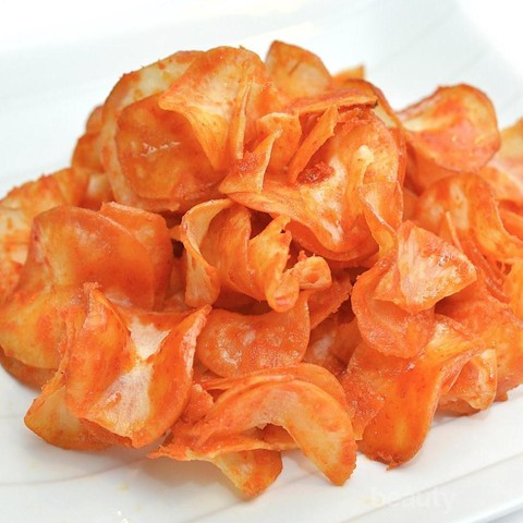 KRIPIK SINGKONG PEDAS KECIL (NARTI)