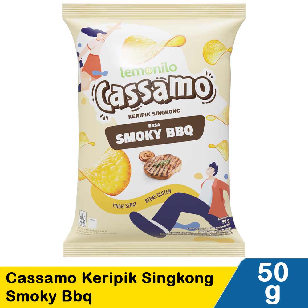 LEMONILO SINGKONG SMOKY BBQ 50GR