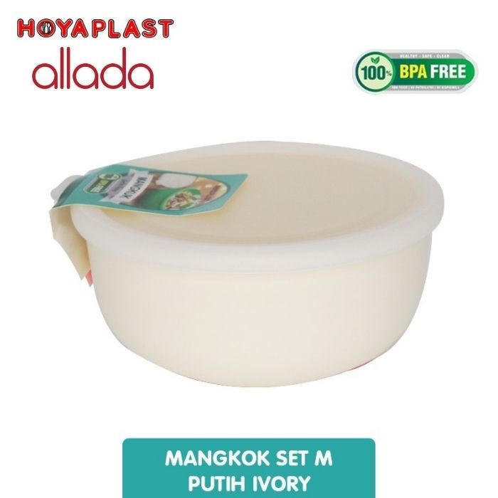 MANGKOK SET PUTIH M IVORY