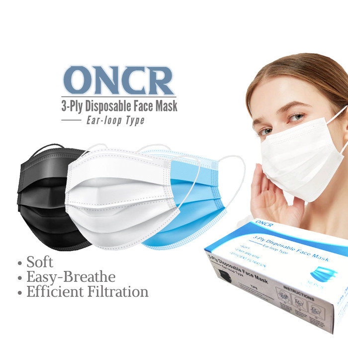 MASKER EARLOOP 3 PLY