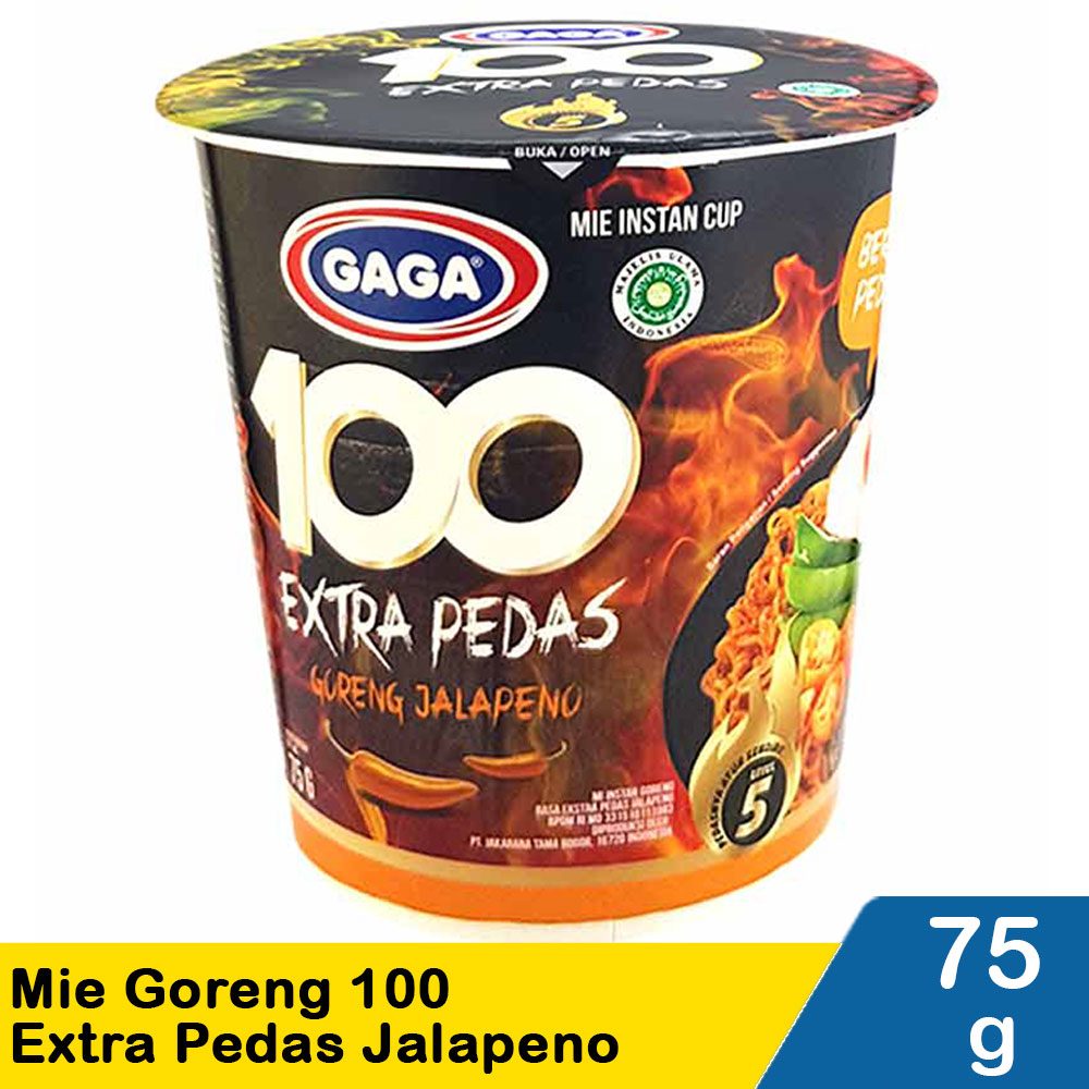 MIE GAGA GORENG JALAPENO 75GR