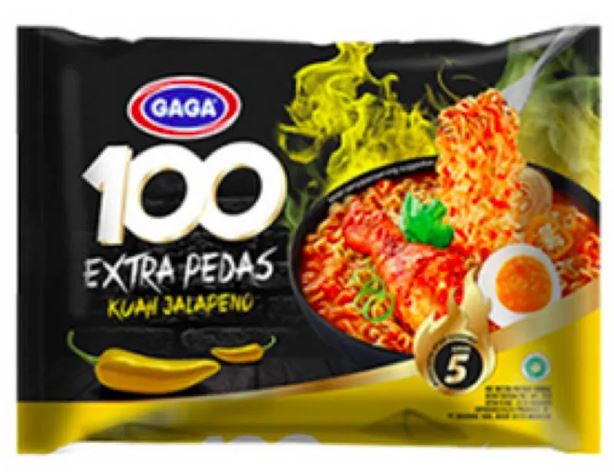 MIE GAGA REBUS JALAPENO 75GR