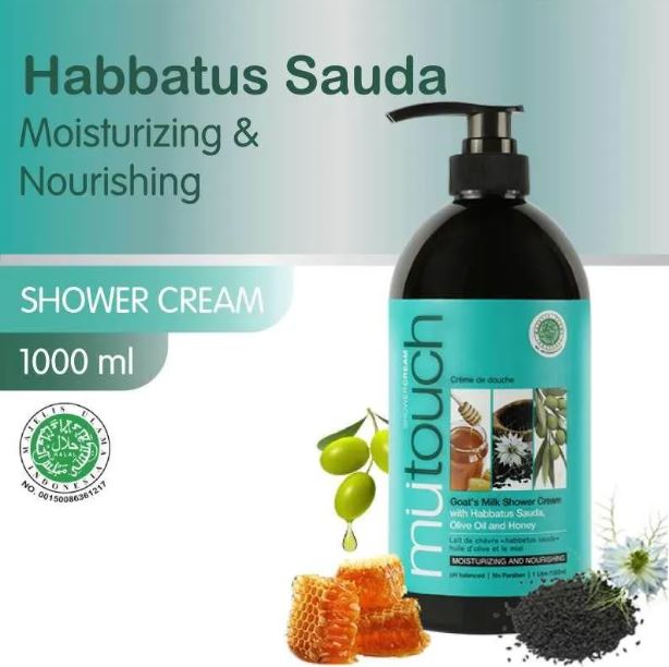 MU TOUCH WITH HABBATUS SAUDA OLIVE OIL & HONEY 1L