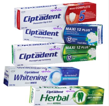 CIPTADENT PASTA GIGI FRESH MINT 190G