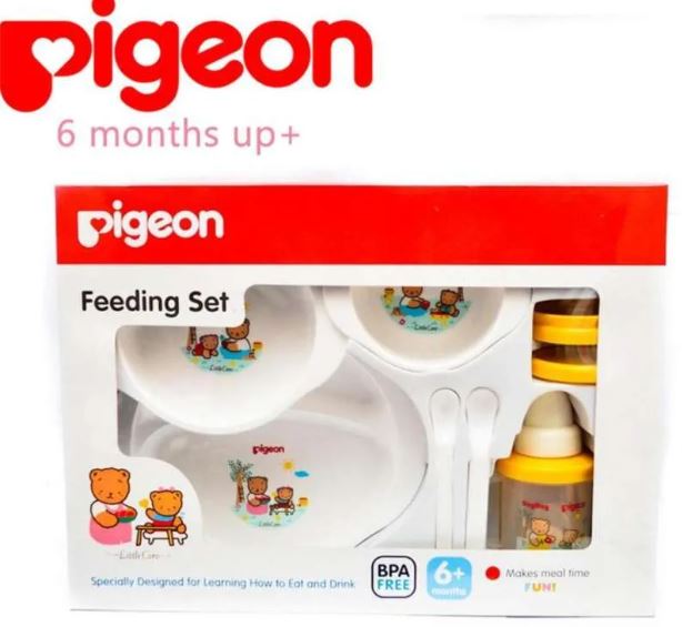 PIGEON FEEDING SET