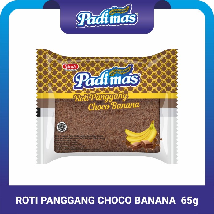 ROTI PADI MAS BANANA COKLAT 65 GR