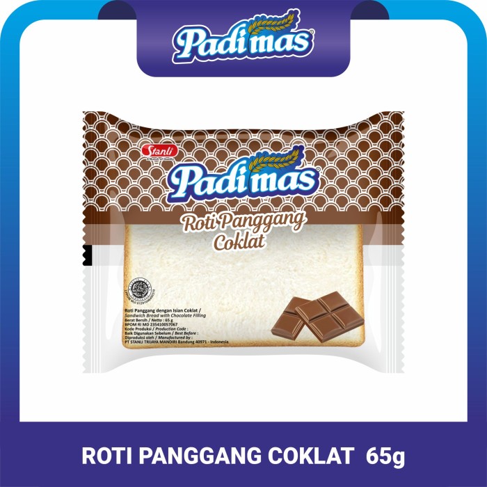 ROTI PADI MAS COKLAT 65 GR