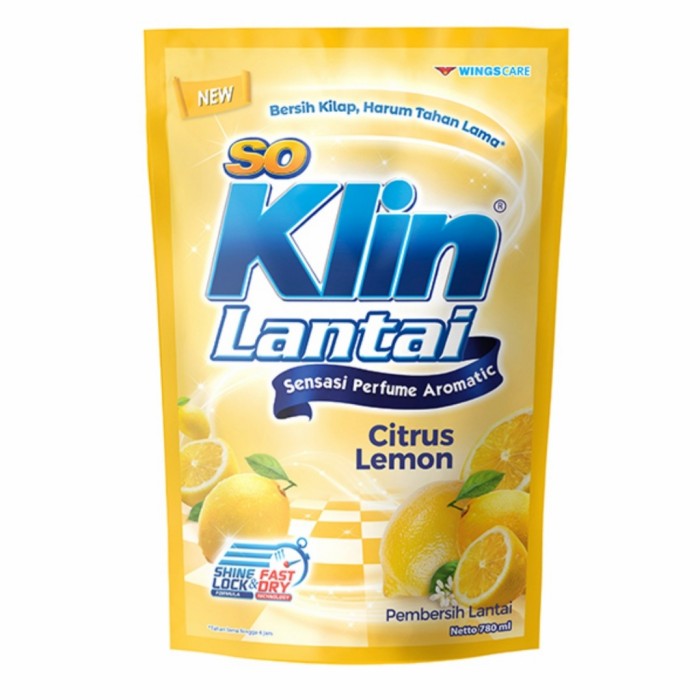 SO KLIN LANTAI LEMON ZEST 770 ML