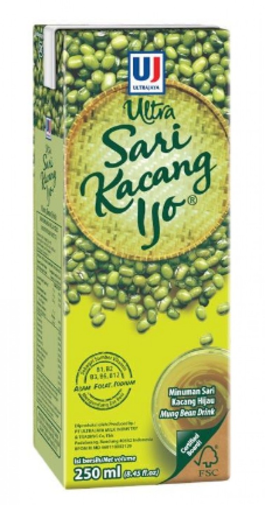 ULTRA SARI KACANG IJO 250ml