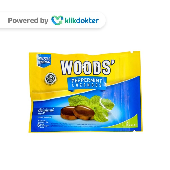 WOODS LOZENGES ORGNL 15