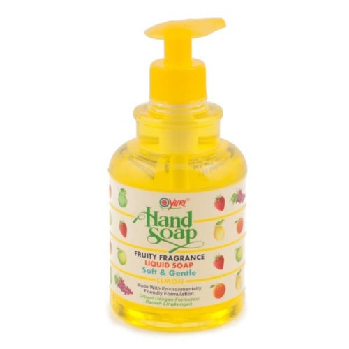 YURI HAND SOAP LEMON PUUMP 410 ML