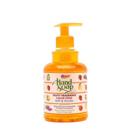 YURI HAND SOAP PUMP ORANGE 410 ML