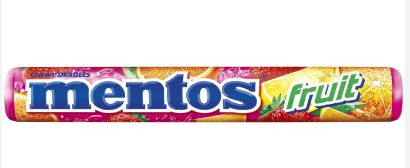 MENTOS FRUIT ROLL 37G