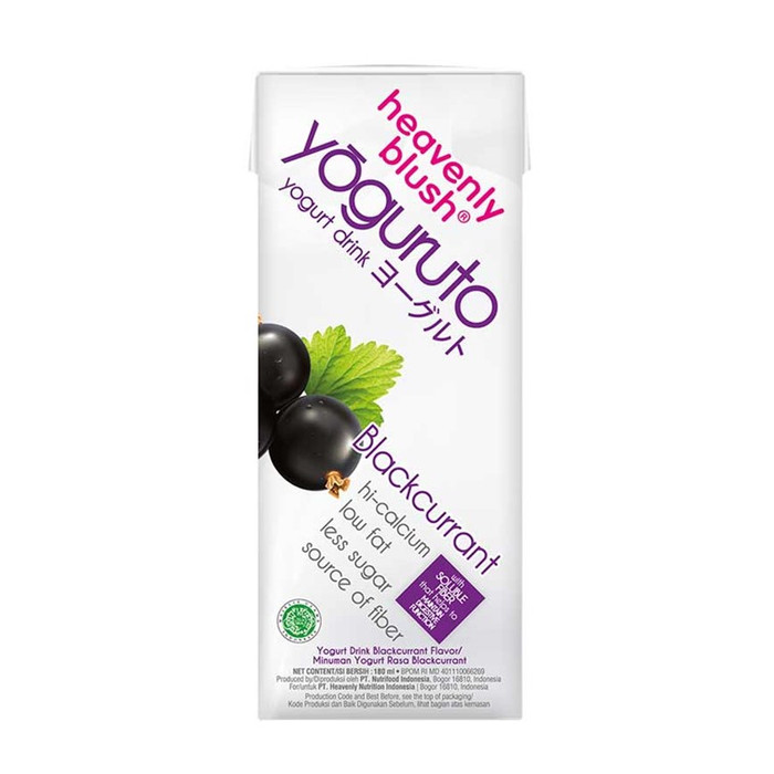 HEAVENLY BLUSH YOGURUTO BLACKCURRANT 200ML