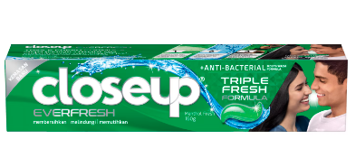 CLOSEUP MENTHOL FRESH 160G
