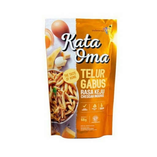 [8997878700120] KATA OMA TELUR GABUS KEJU 63GR