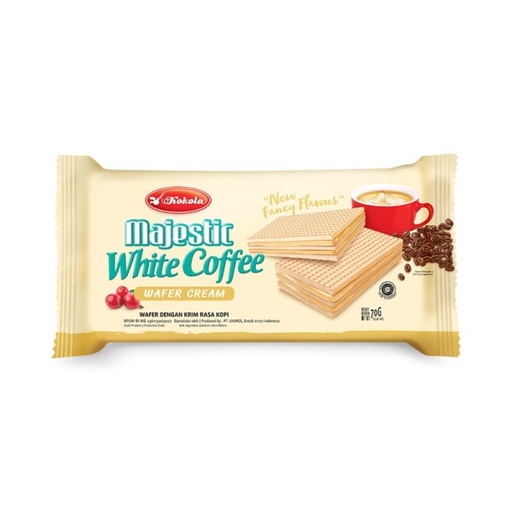 [8998389172383] KOKOLA WAFER WHTE COFFE 70GR