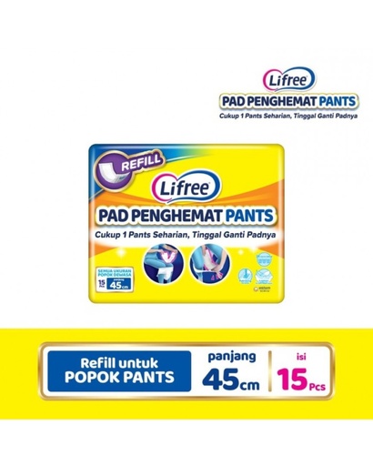 [8993189329920] LIFREE PAD 15 PCS