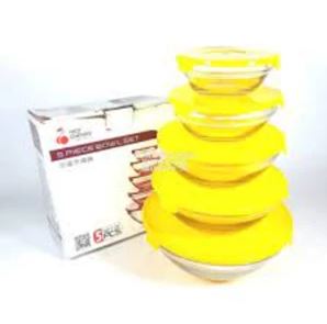 [0764460573121] MANGKOK SET "M" 4H KUNING