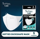 MASKER SOFTIES DUCK 5 PCS