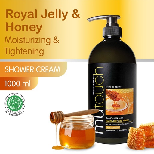 [9555436903728] MU TOUCH GOAT'S MILK WITH ROYAL JELLY & HONEY 1L