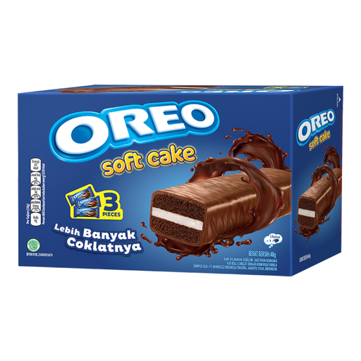 [7622201755089] OREO SOFTCAKE ISI 3 CHOC 16GR