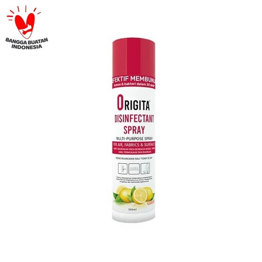 [8999225910244] ORIGITA DISINFECTAN SPRAY 200ML