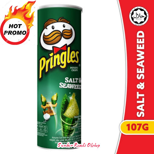 [8886467100062] PRINGLES SALT &SEAWEED 107G