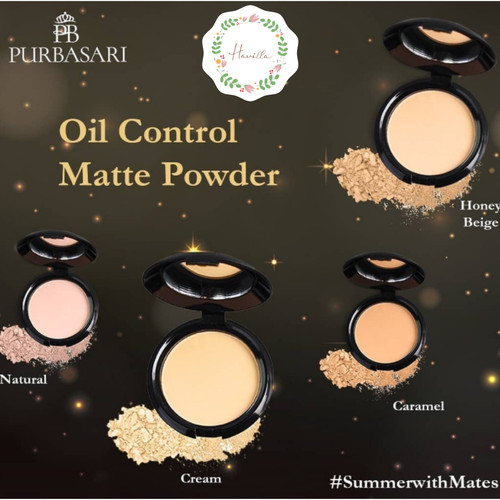 [8999225908630] PURBASARI MATTE PWDR NATURAL 12GR