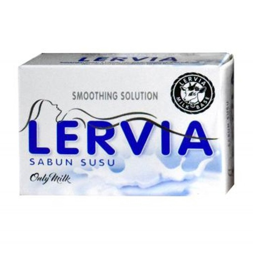 [8993379254469] SABUN LERVIA BATANG MILK 90GR