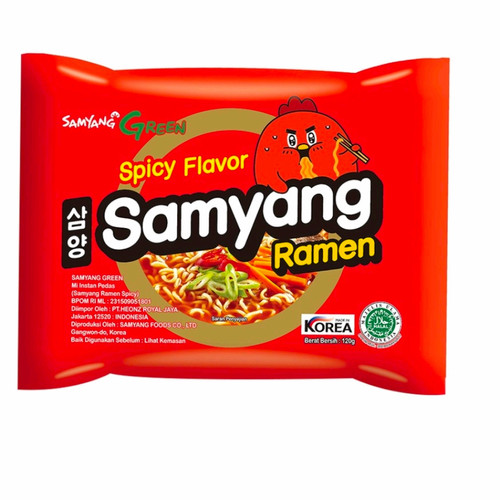 [8801073114760] SAMYANG RAMEN SPICY 120GR