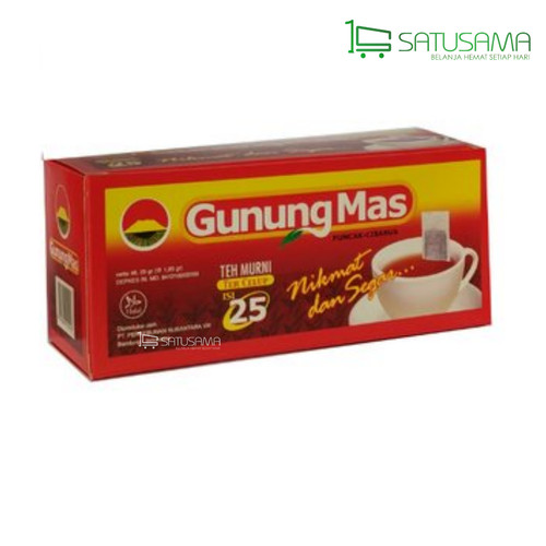 [8992829910016] TEH CELUP GUNUNG MAS 25'S