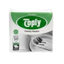 TOPLY NAPKIN WHITE 50'S