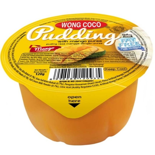 [8998288120935] WONGCOCO PUDING MANGGA 120GR