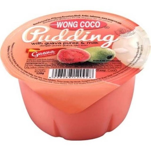 [8998288120928] WONGCOCO PUDING JAMBU 120GR