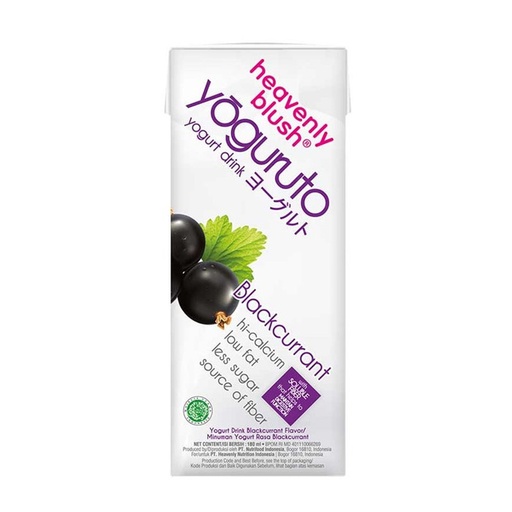 [7499221133155] HEAVENLY BLUSH YOGURUTO BLACKCURRANT 200ML