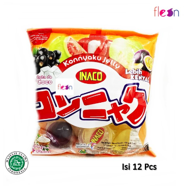 [8992726120044] INACO KONNYAKU JELLY 180G